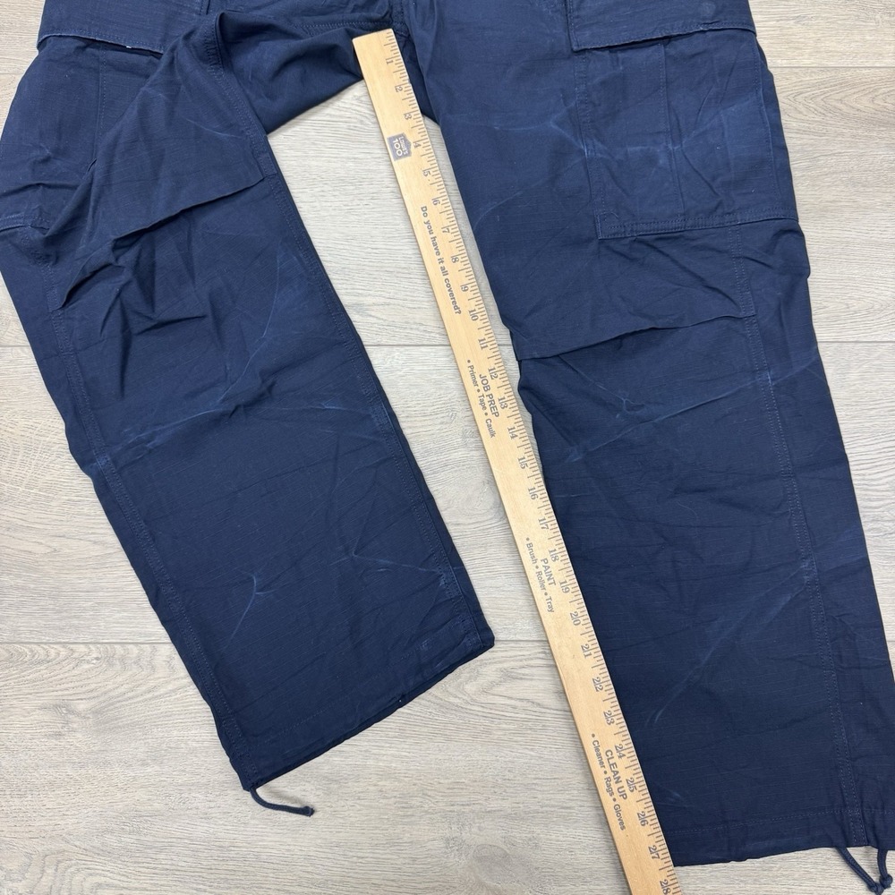 NWT Polo Ralph Lauren Navy Blue Cargo Utility Pants Men's Sz 34x30 Cinch - Picture 5 of 16